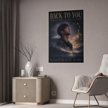 Calvin Kai "Back to you" Glossy Poster