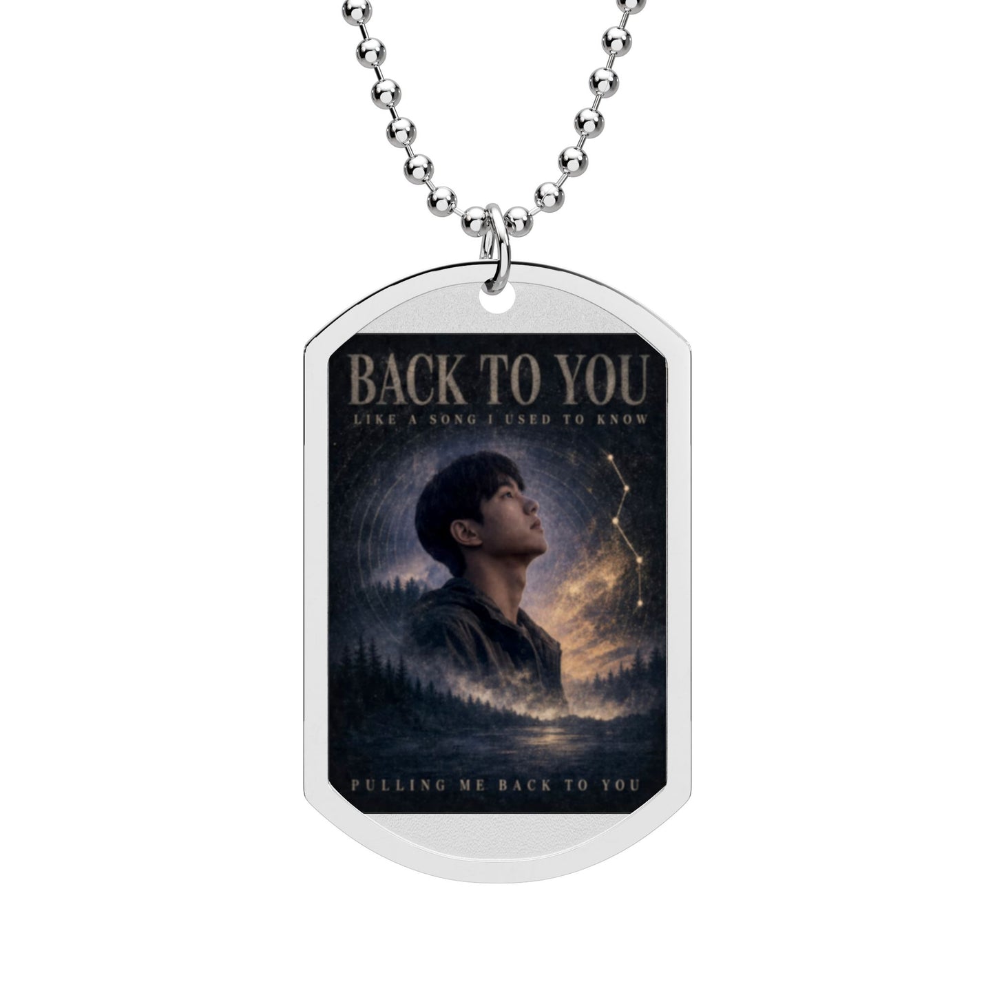 Calvin Kai "Back to you" Collectible Dog Tag