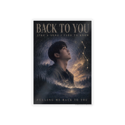 Calvin Kai "Back to you" Glossy Poster