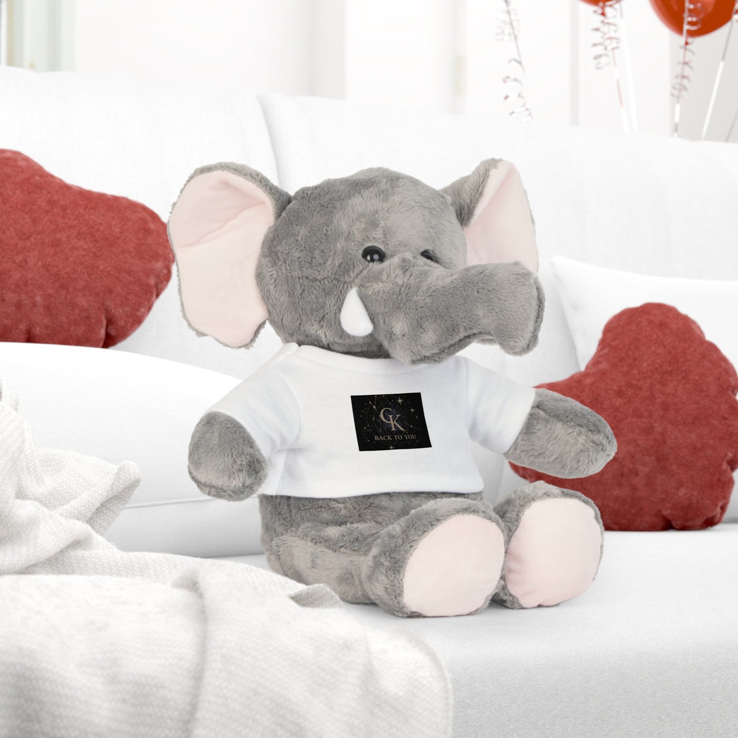 Calvin Kai "Back to you" Teddy Bear Plush w/ T‑Shirt
