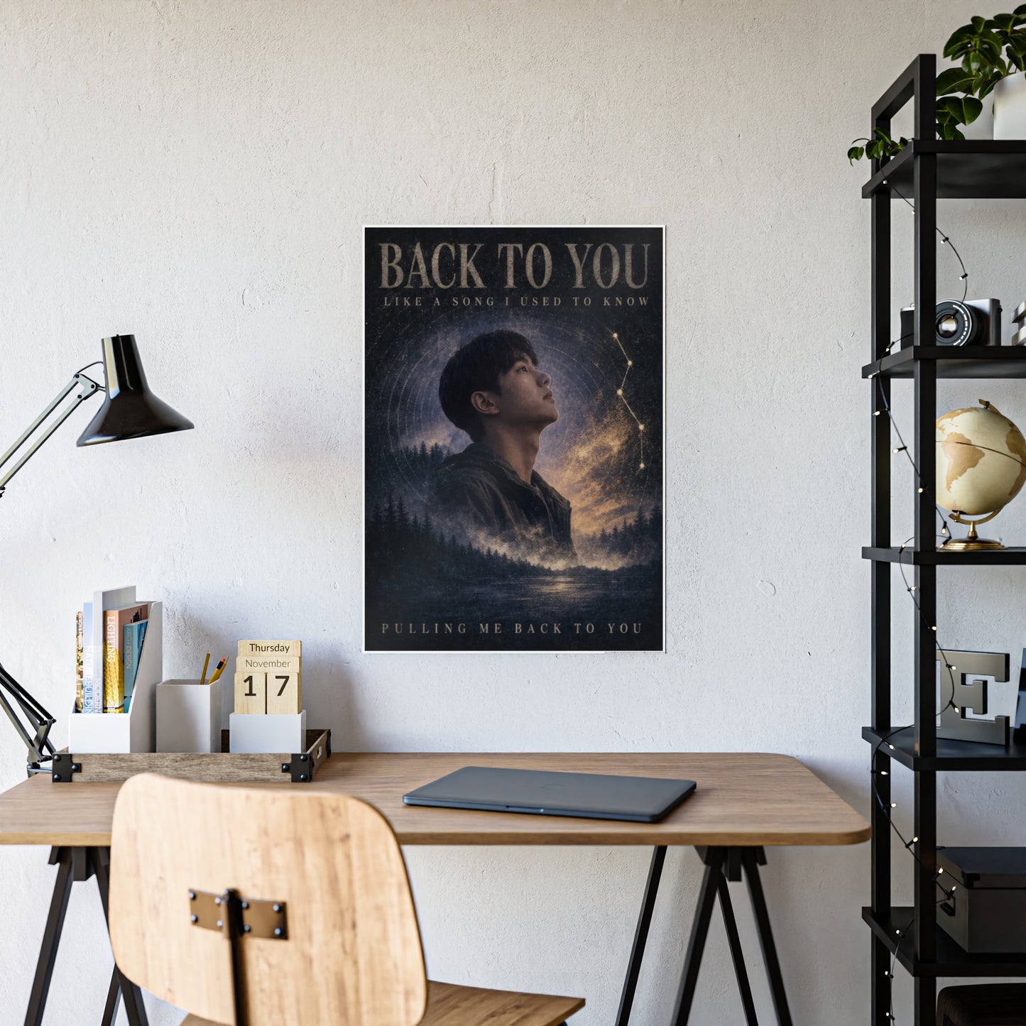 Calvin Kai "Back to you" Glossy Poster