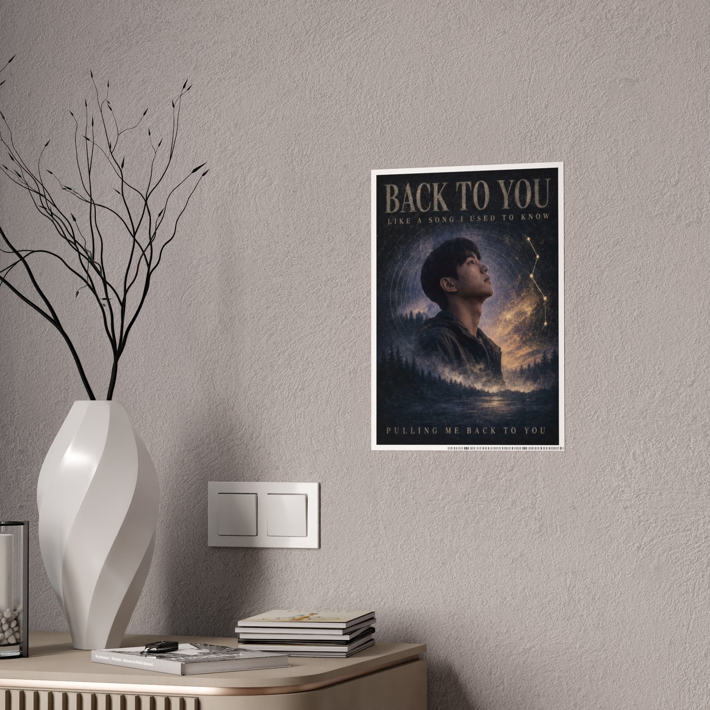 Calvin Kai "Back to you" Glossy Poster