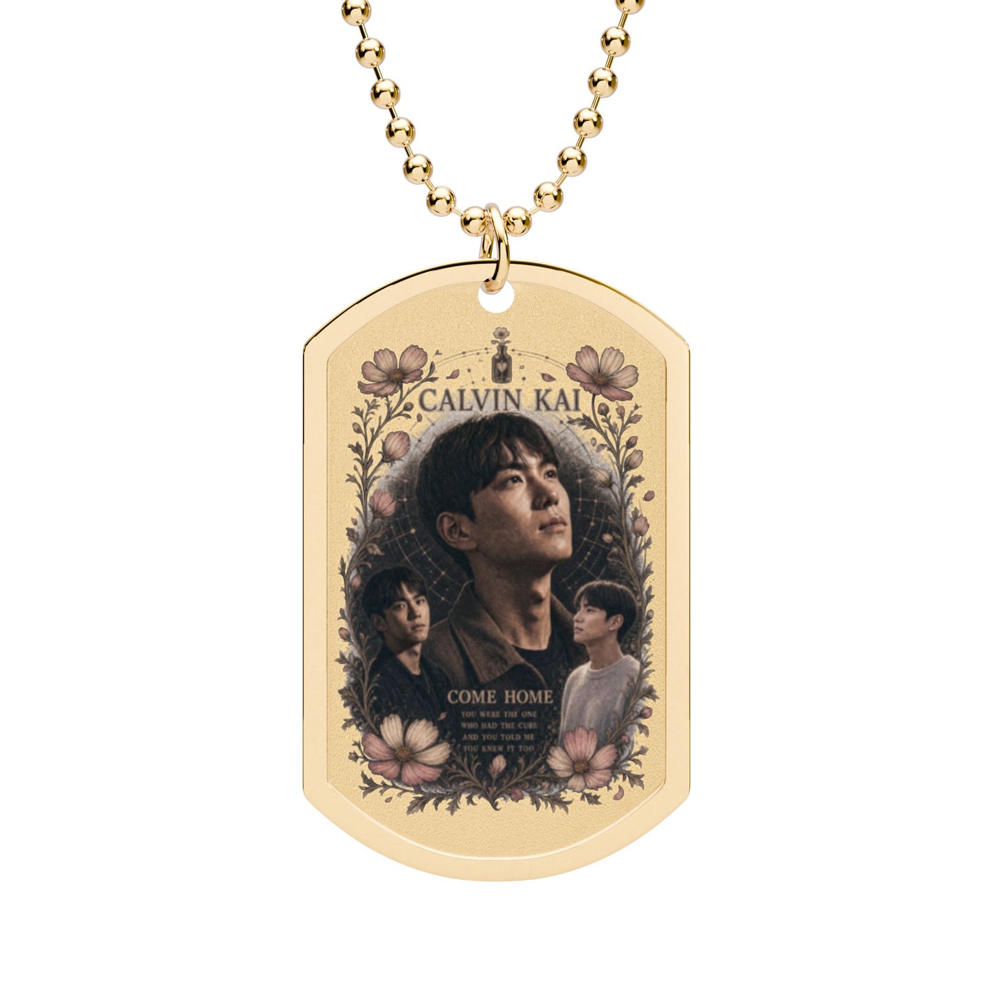 Calvin Kai "Come Home" "The Cure" Collectible Dog Tag