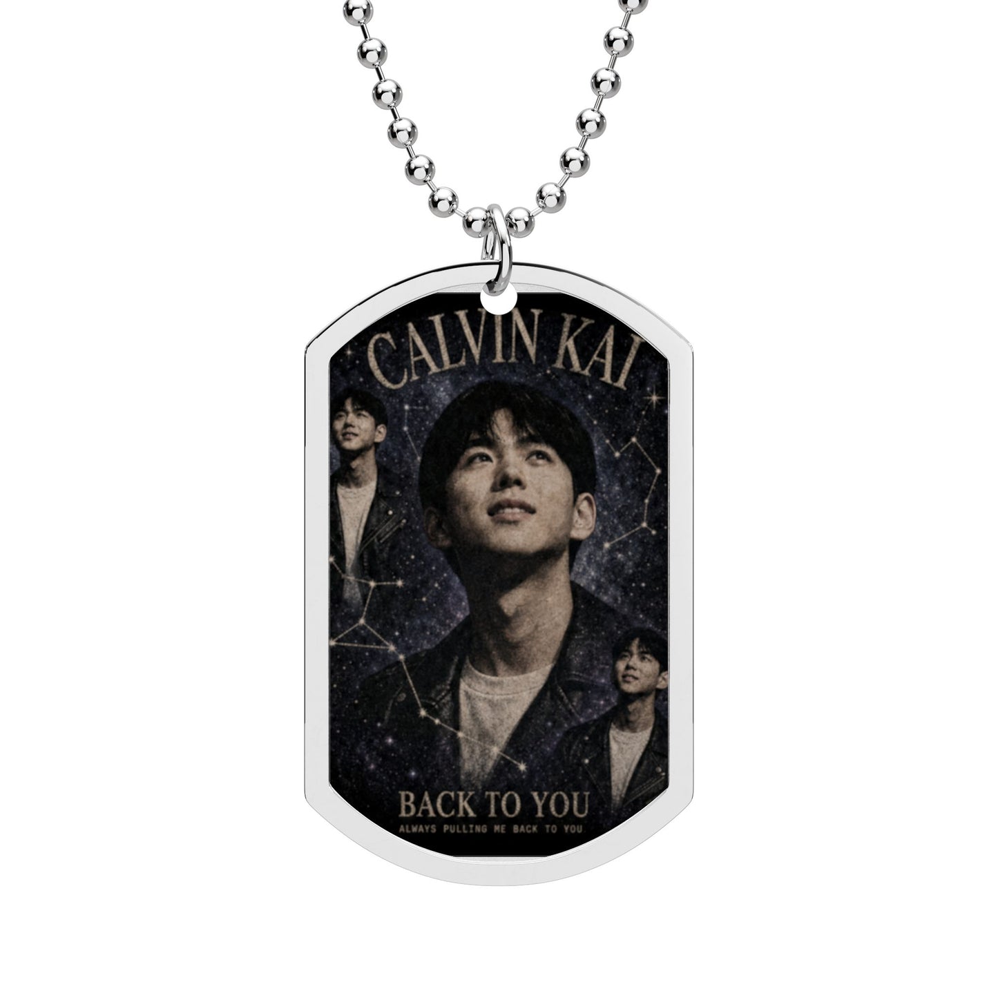 Calvin Kai "Back to you" Collectible Dog Tag
