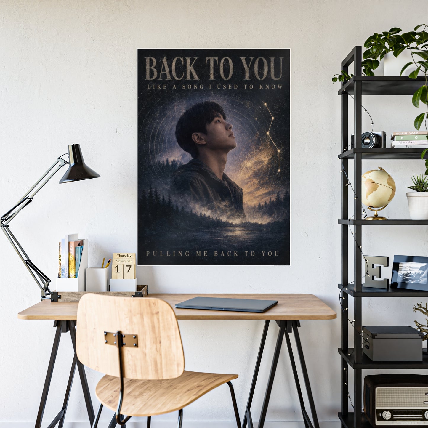 Calvin Kai "Back to you" Glossy Poster