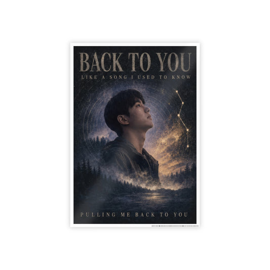 Calvin Kai "Back to you" Glossy Poster