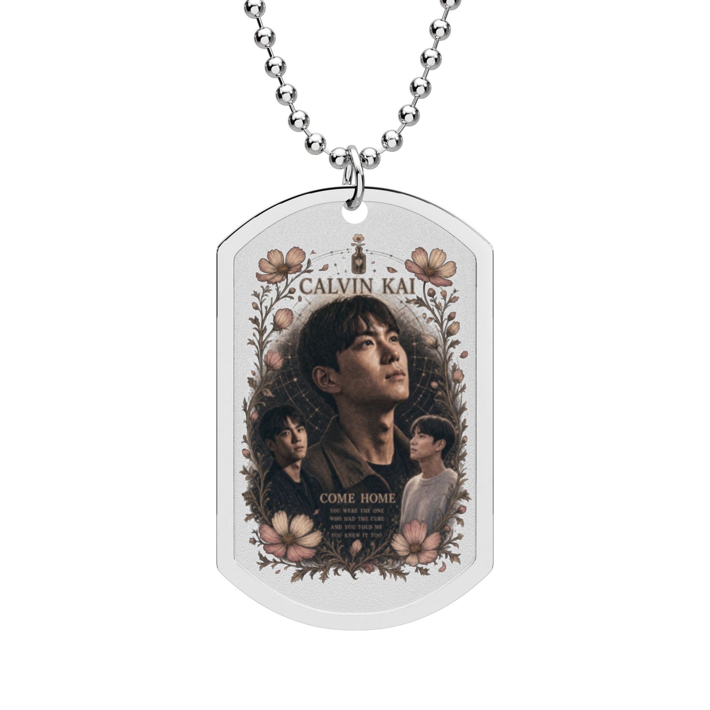Calvin Kai "Come Home" "The Cure" Collectible Dog Tag