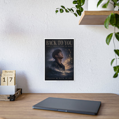Calvin Kai "Back to you" Glossy Poster
